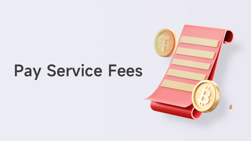 How to pay cloud mining service fee?